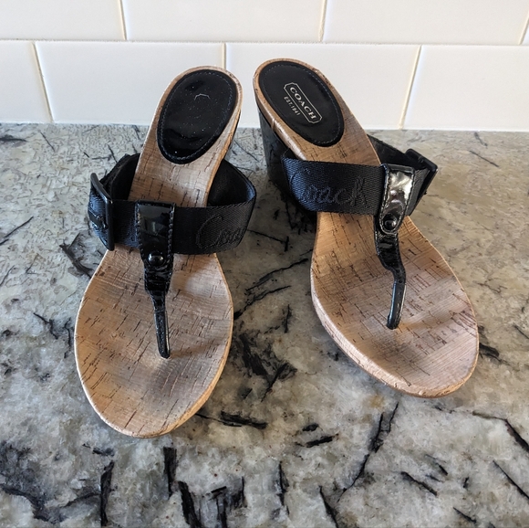 Coach Bernadette Platform Wedges - Picture 4 of 6